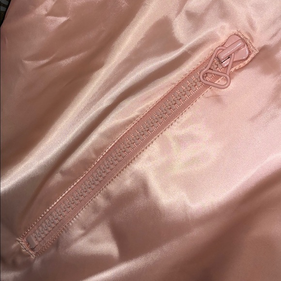 PEACH ADIDAS LARGE BOMBER JACKET - Picture 5 of 8